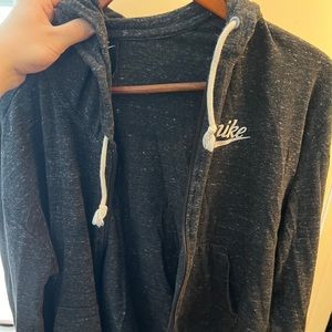 Nike zip up sweatshirt